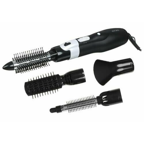 Фен-щетка DEXP HB-802NR черныйбелый черныйбелый 800 Вт диаметр - 30 мм 40 мм насадок - 4 шт шнур - 18 м 184500₽