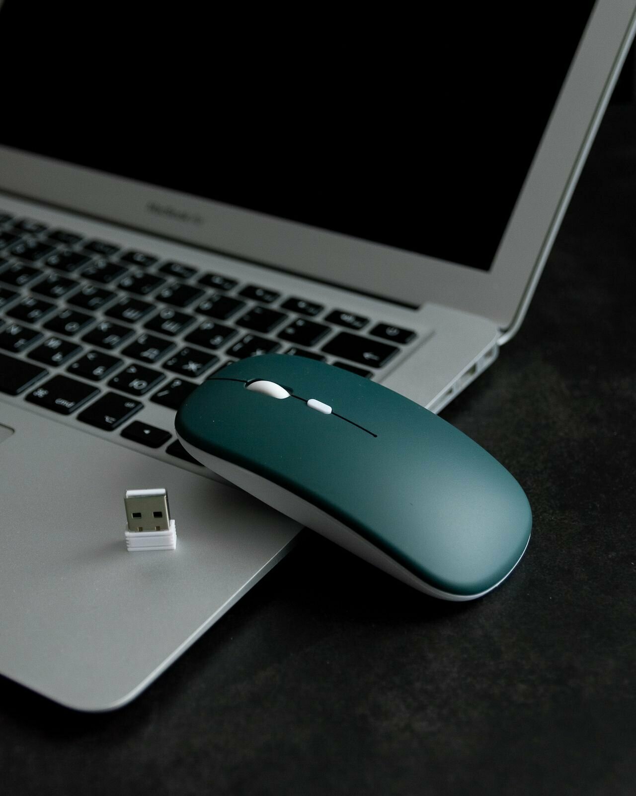 Мышь беспроводная мышка для ноутбука бесшумная компьютерная