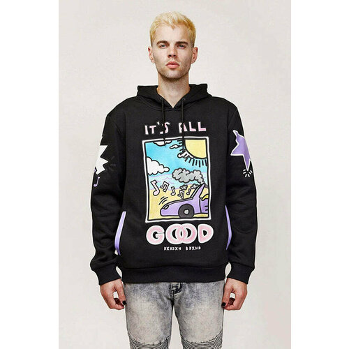 фото Худи reason, размер xxl, черный