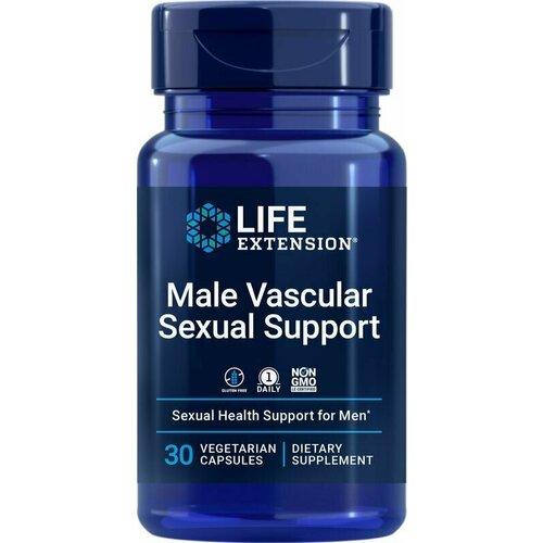 фото Life extension, male vascular sexual support, 30 капсул