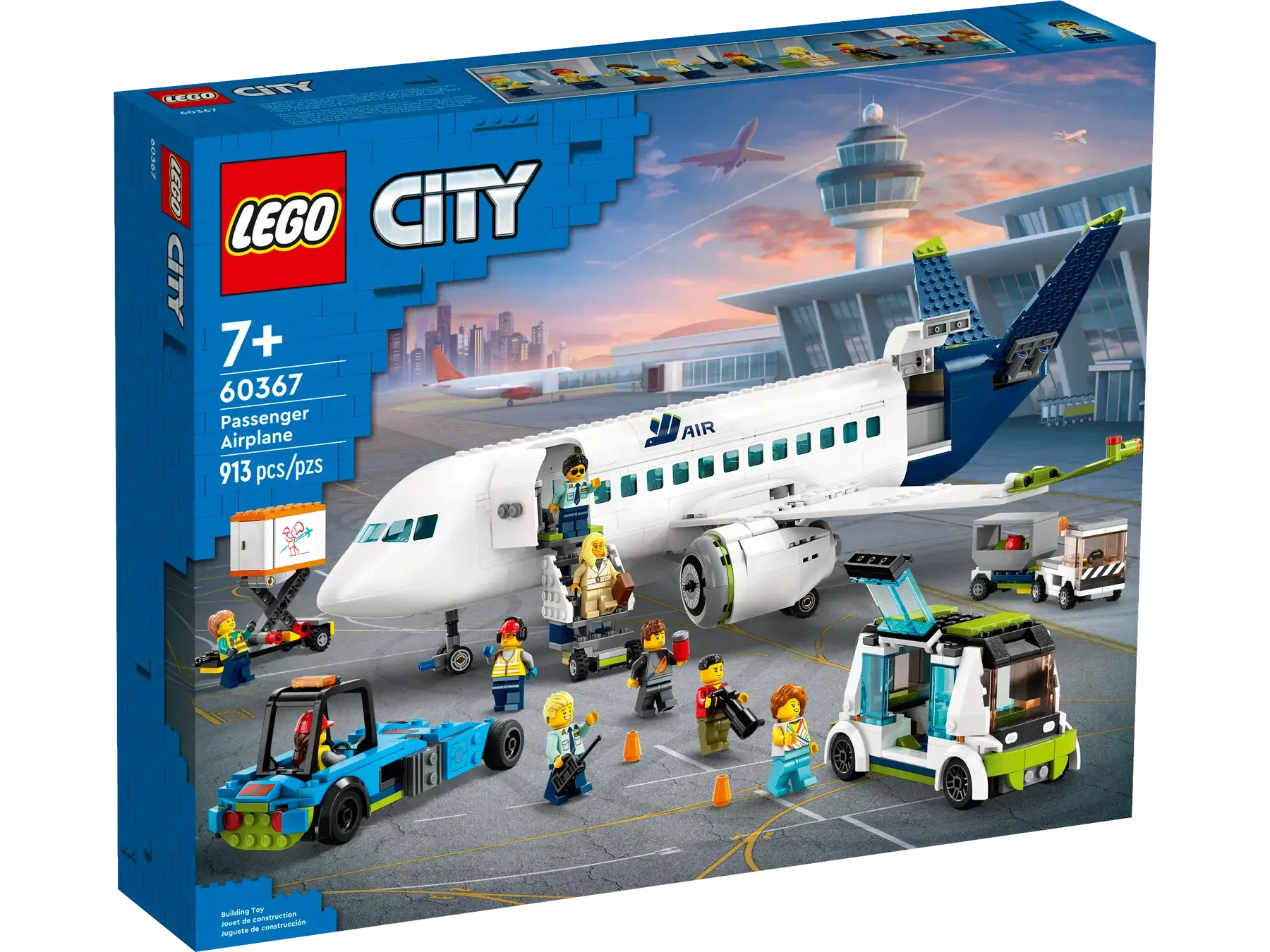 Конструктор LEGO City 60367 Пассажирский самолет