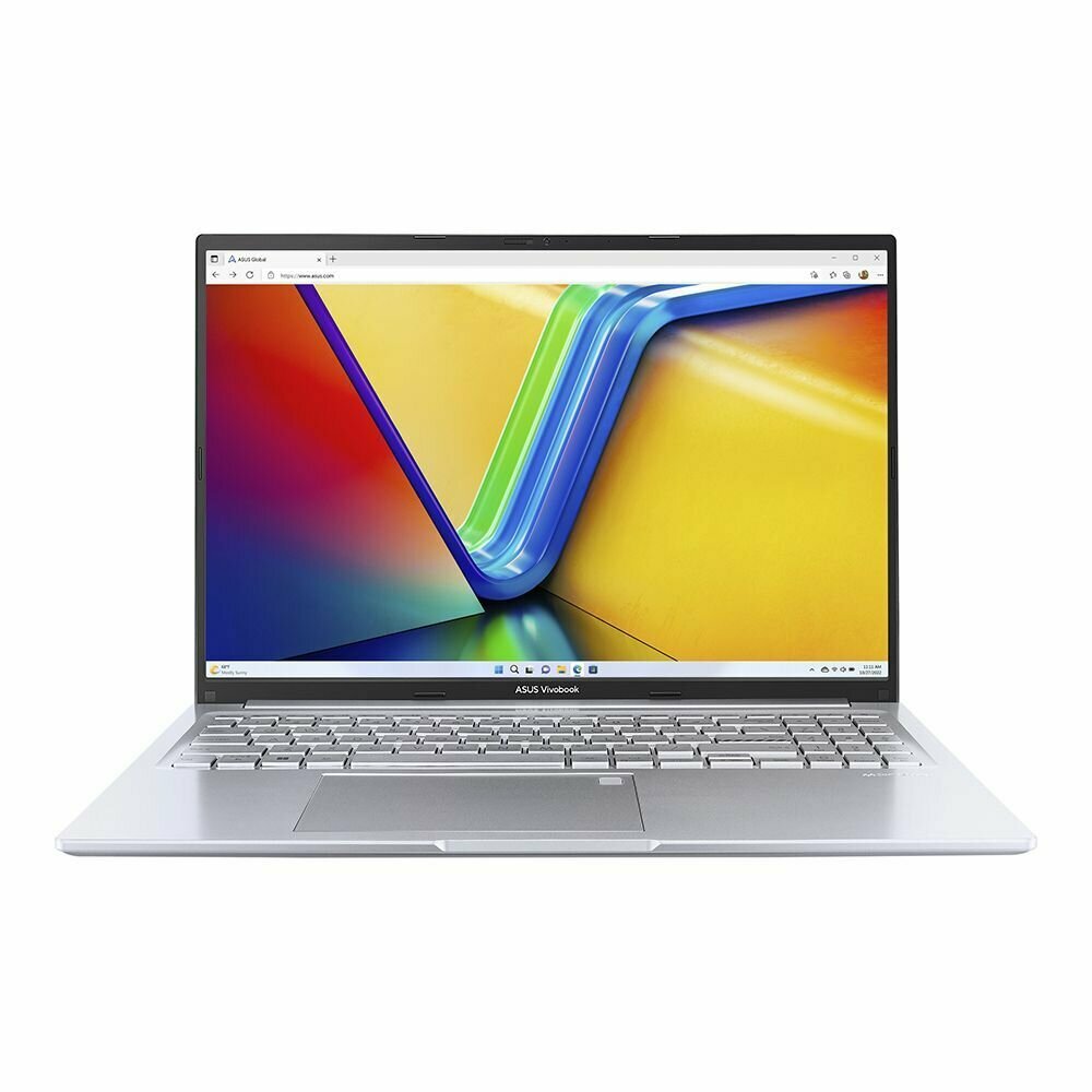 Ноутбук ASUS Vivobook 16 X1605ZA-MB658 IPS FHD (1920х1080) 90NB0ZA2-M00Z50 Серебристый 16" Intel Core i5-12500H, 16ГБ DDR4, 512ГБ SSD, Iris Xe Graphics, Без ОС