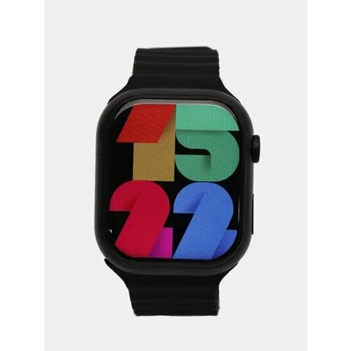 Умные смарт-часы X9 серии с беспроводной зарядкой черные 249900₽