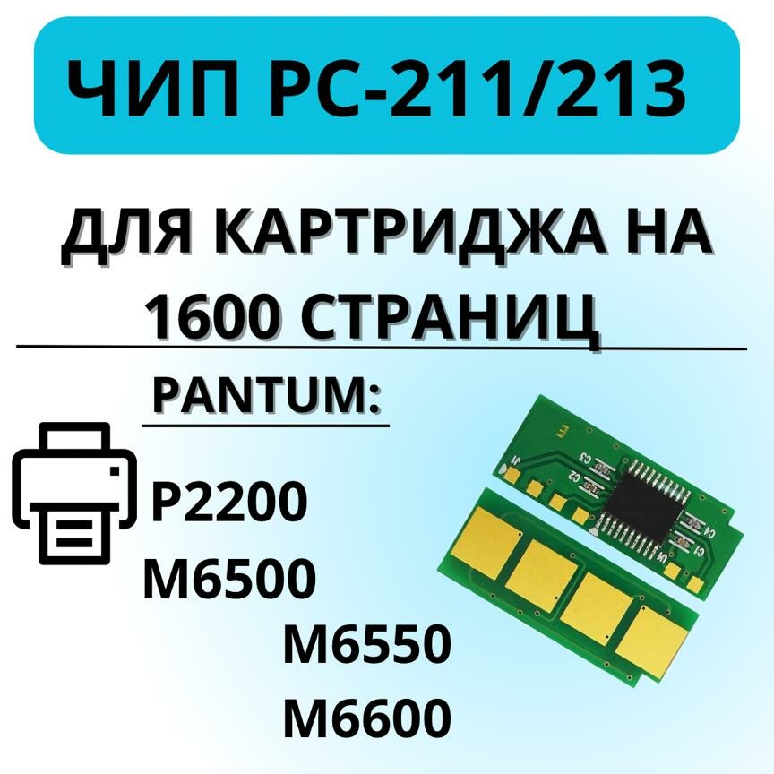 Заправочный комплект Hi-Black для Pantum PC-211 P2200/M6500, 1,6 k + 1 чип, Bk - фотография № 5