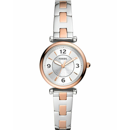 фото Наручные часы fossil carlie, серебряный