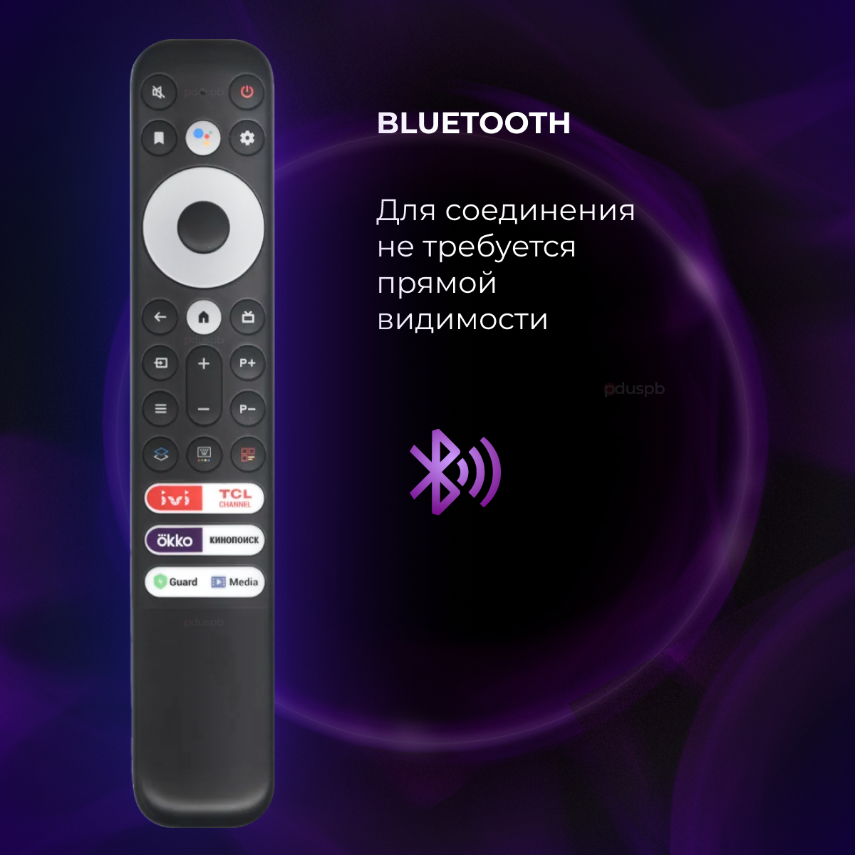 Голосовой пульт для TCL iFFALCON RC902V FMR5/RC902V FMRJ Smart TV — фото 3