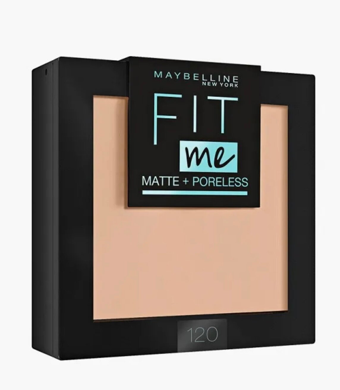 Maybelline New York Fit Me пудра компактная матирующая скрывающая поры 1 шт. Тон 120 бежевый 9 г