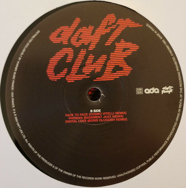 Daft Punk Daft Club Виниловая пластинка Parlophone - фото №5