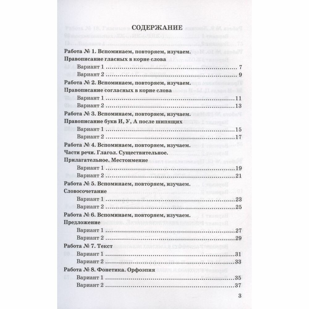 Русский язык. 5 класс. Зачетные работы к учебнику Т. А. Ладыженской и др. ФГОС - фото №2