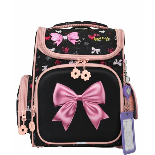 Рюкзак школьный для девочки 1 класс ортопедический 3в1 ранец для первоклассника девочки каркас с спинкой 2 ножки на дне