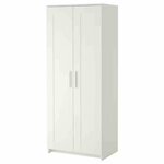 Шкаф платяной 2-дверный, 78x190 см ИКЕА Бримнэс IKEA Brimnes - изображение