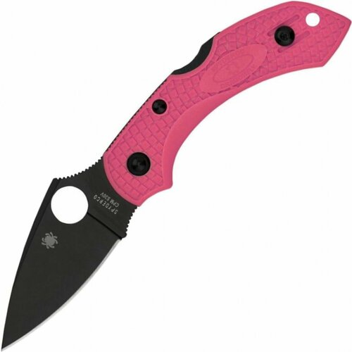 фото Нож складной spyderco sc28fppns30vbk2 dragonfly 2, s30v black blade, pink handle
