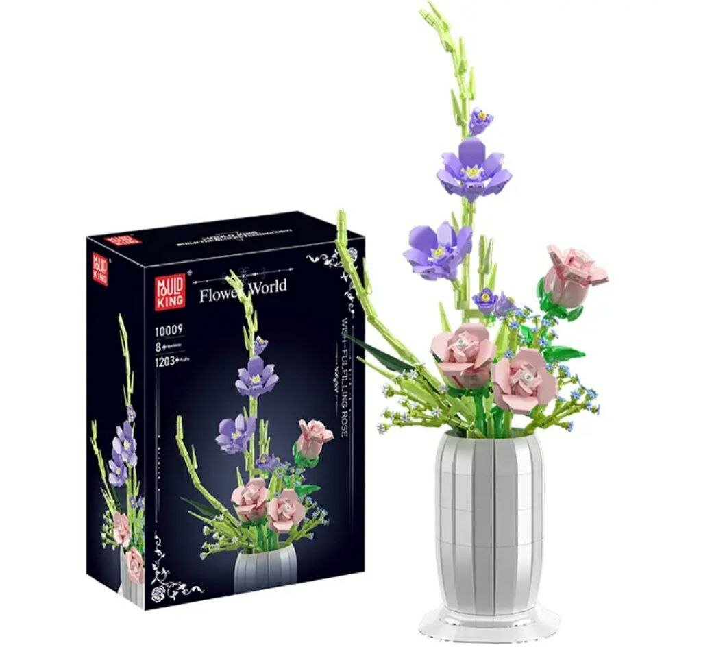 фото Конструктор MOULD KING 10009 Роза желаний