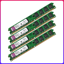 4x DDR2 2GB 800MHz (PC2-6400) Kingston