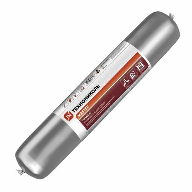 фото Полиуретановый герметик технониколь PU-40 600 мл серый