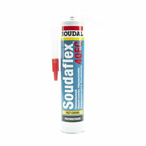 Полиуретановый герметик SOUDAL Soudaflex 40 FC 310 мл белый клей герметик soudal soudaflex 40 fc 300 мл черный