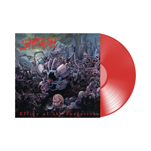 Suffocation - Effigy of the Forgotten, 1xLP, RED LP