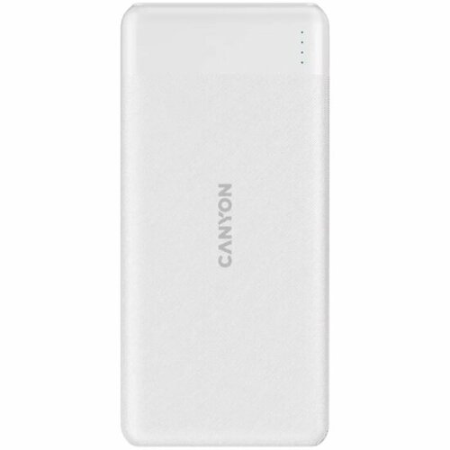 Внешний аккумулятор Canyon PB-1009 10000 мАч белый 192000₽