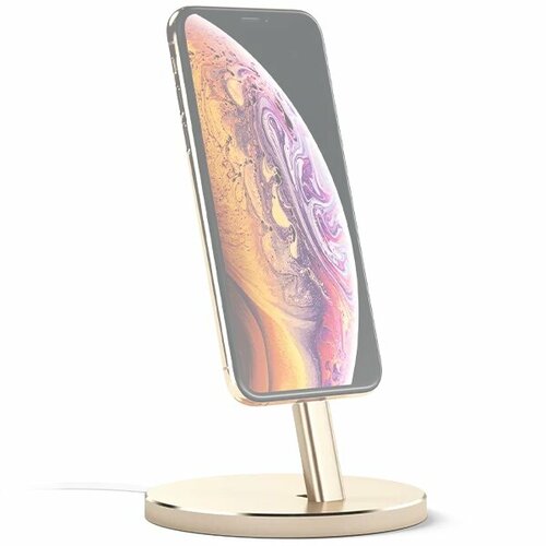 Подставка Satechi Aluminum Desktop Charging Stand Золото ST-AIPDG док станция satechi aluminum lightning charging stand для iphone золотистая st aipdg