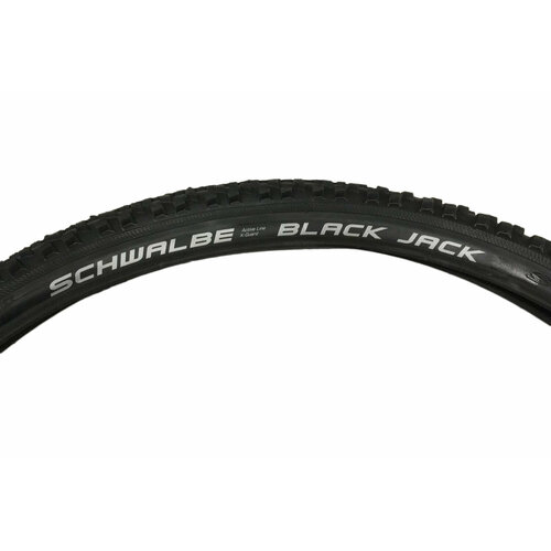 Schwalbe Покрышка Schwalbe Black Jack 24x1.90 (47-507) K-Guard B/B-SK HS407 SBC 50EPI, цвет Черный