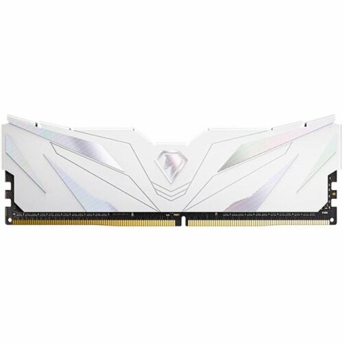 Оперативная память Netac DDR4 (8Gb) 2666MHz pc-21300 Shadow II White (NTSWD4P26SP-08W) оперативная память netac ddr4 16gb 2666mhz pc 21300 shadow yellow ntsdd4p26sp 16y