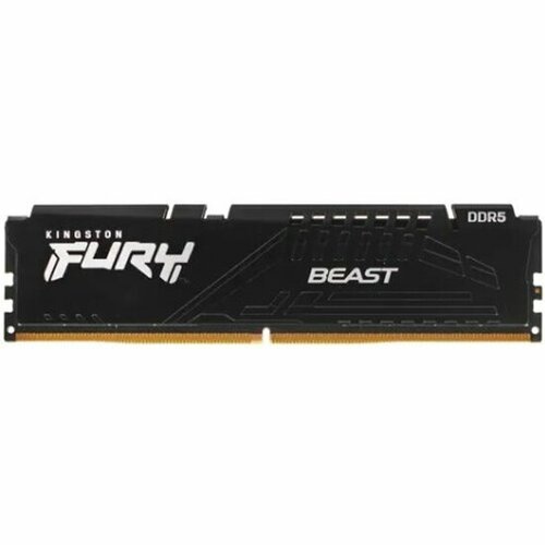 Оперативная память KINGSTON DDR5 32Gb 5600MHz pc-44800 FURY Beast Black CL40 KF556C40BB-32 1509000₽