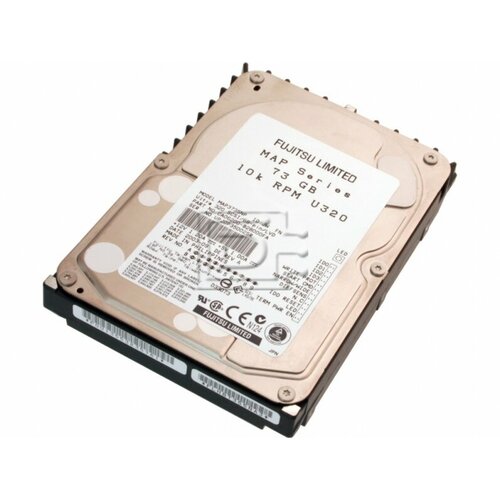 Жесткий диск Fujitsu MAP3735NP 73,5Gb U320SCSI 3.5 HDD для серверов fujitsu жесткий диск fujitsu mas3735nc 73 5gb u320scsi 3 5 hdd