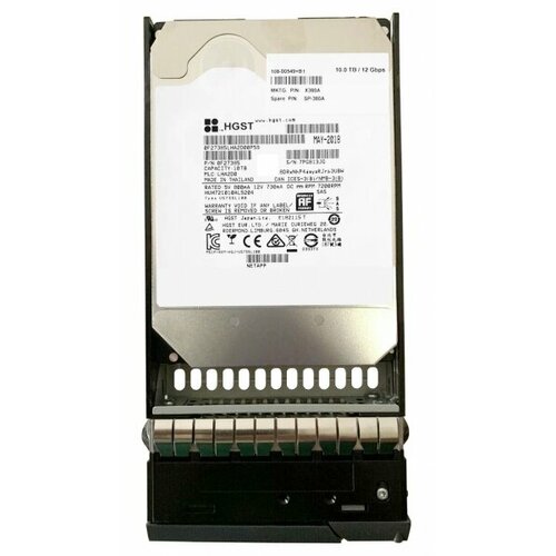 Жесткий диск Network Appliance 108-00549B1 10Tb 7200 SAS 35 HDD 15506000₽