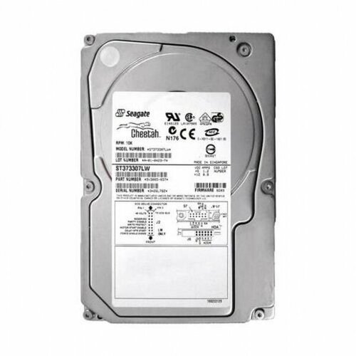 Жесткий диск Seagate 9V3005 73,4Gb U320SCSI 3.5 HDD жесткий диск seagate 9t3016 36 7gb u320scsi 3 5 hdd