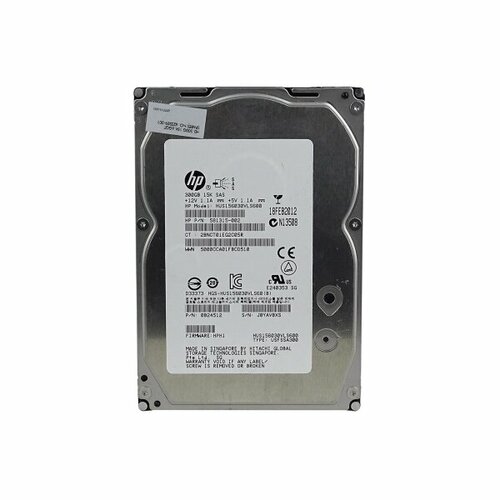 Жесткий диск HP 0B24512 300Gb SAS 35 HDD 4397000₽