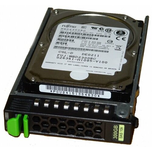Жесткий диск Fujitsu CA07068-B20700FS 300Gb SAS 25 HDD 5142500₽