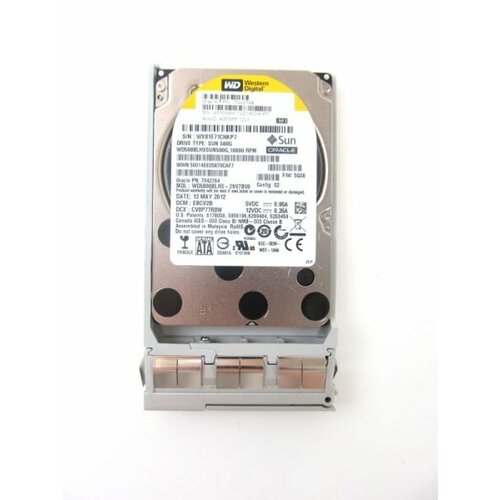 Жесткий диск Sun 542-0371 500Gb 7200 SATAII 25 HDD 3304300₽