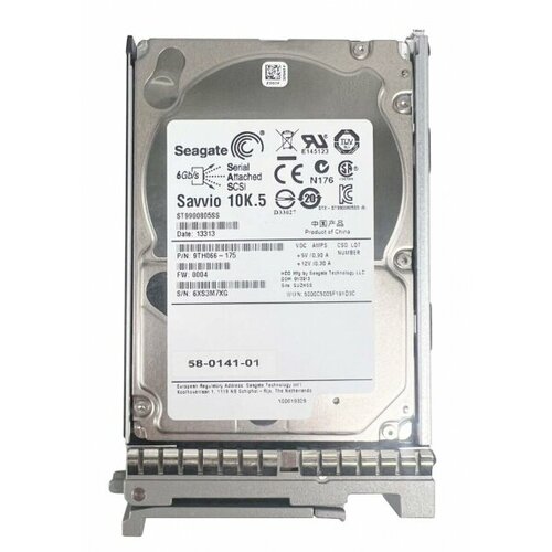 Жесткий диск Cisco UCS-HDD900G12F106 900Gb 10000 SAS 25 HDD 8565500₽
