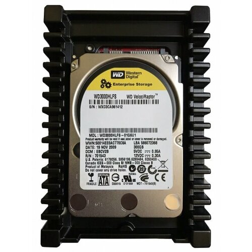 Жесткий диск Western Digital WD3000HLFS 300Gb SATAII 25 HDD 1499000₽
