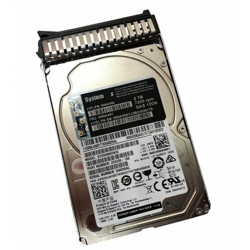 Жесткий Диск Lenovo 00NA496 2TB 7200 SAS 25 HDD 5426000₽