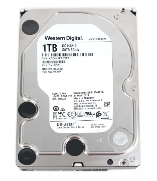 Жесткий диск Hitachi HUS722T1TALA604 1Tb 7200 SATAIII 3.5" HDD