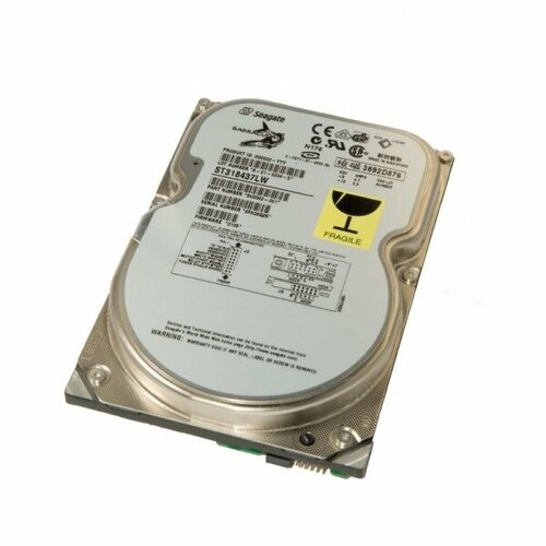 Жесткий диск Seagate ST318437LW 184Gb 7200 U160SCSI 35 HDD 2864000₽