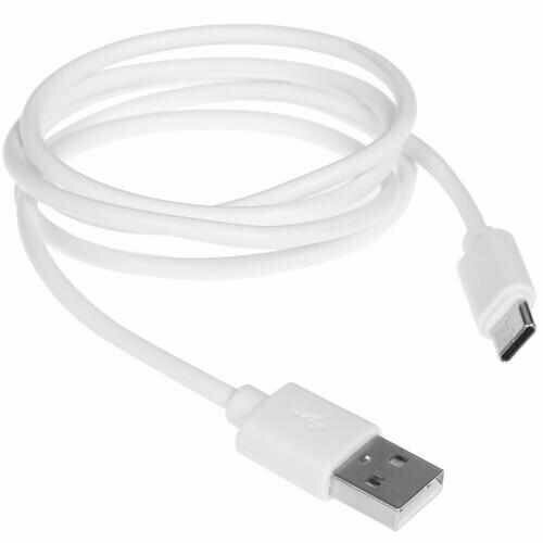 Кабель круглый FinePower USB Type-C - USB белый 1 м