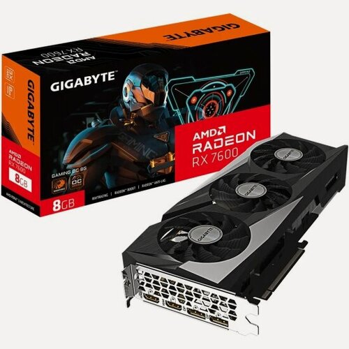 Изображение товара Видеокарта Gigabyte Radeon RX 7600 GAMING OC 8G