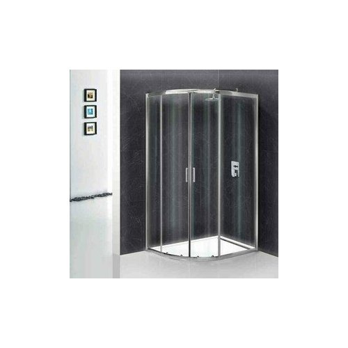 Душевой уголок BelBagno Uno 195-RH-2 100х80 правый, прозрачный, с поддоном, хром (UNO-195-RH-2-100/80-C-Cr, TRAY-BB-RH-100/80-550-15-W-R) душевой уголок belbagno uno 195 rh 2 120х80 правый прозрачный с поддоном хром uno 195 rh 2 120 90 c cr tray bb rh 120 80 550 15 w r