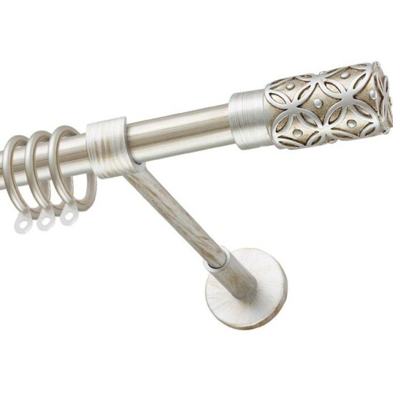 фото Карниз металлический однорядный arco doro dda emily рикамо