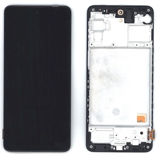 Дисплей AMPERIN для Samsung Galaxy M31S SM-M317F TFT черный с рамкой