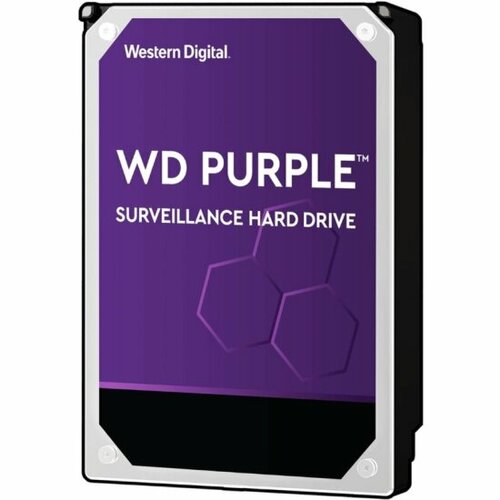 Жесткий диск 3.5 Western Digital WD Purple Pro 18 ТБ, SATA III, 512MB, 7200 rpm (WD181PURP) жесткий диск 3 5 western digital wd purple pro 22 тб sata iii 512 mb 7200 rpm wd221purp