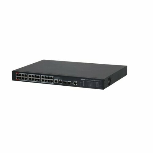 DAHUA Коммутаторы DH-S4228-24GT-240 28-портовый гигабитный управляемый коммутатор с PoE уровень L2 24xRJ45 1GB PoE 2xRJ45 1Gb 2xSFP 1Gb 33457₽