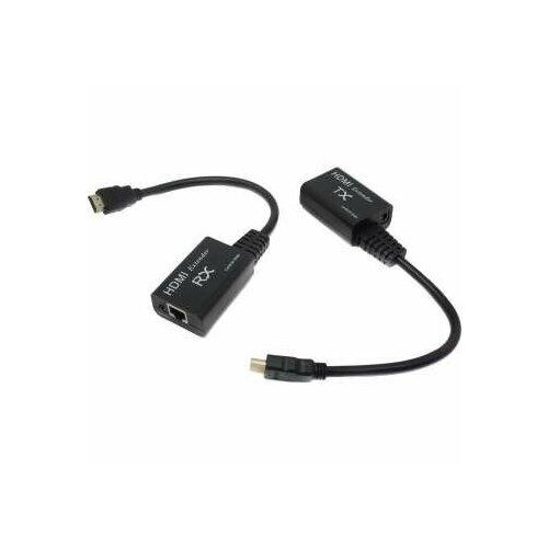 Orient переходник VE044 HDMI extender TxRx активный удлинитель до 60 м по витой паре Cat5e 6 HDMI 14а 1080p60Hz 3D HDCP питание от 10770₽