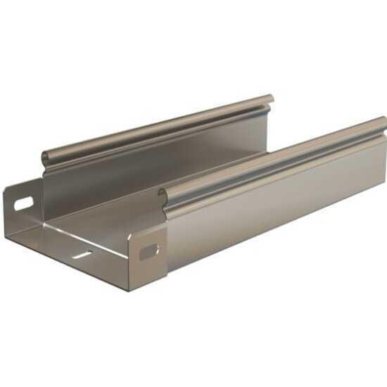 фото Лоток неперфорированный HYPERLINE RST-NMT-300-50-3000-0,7-SZ 300x50x3000x0,7 мм (RST-NMT-300-50-3000-0,7-SZ)
