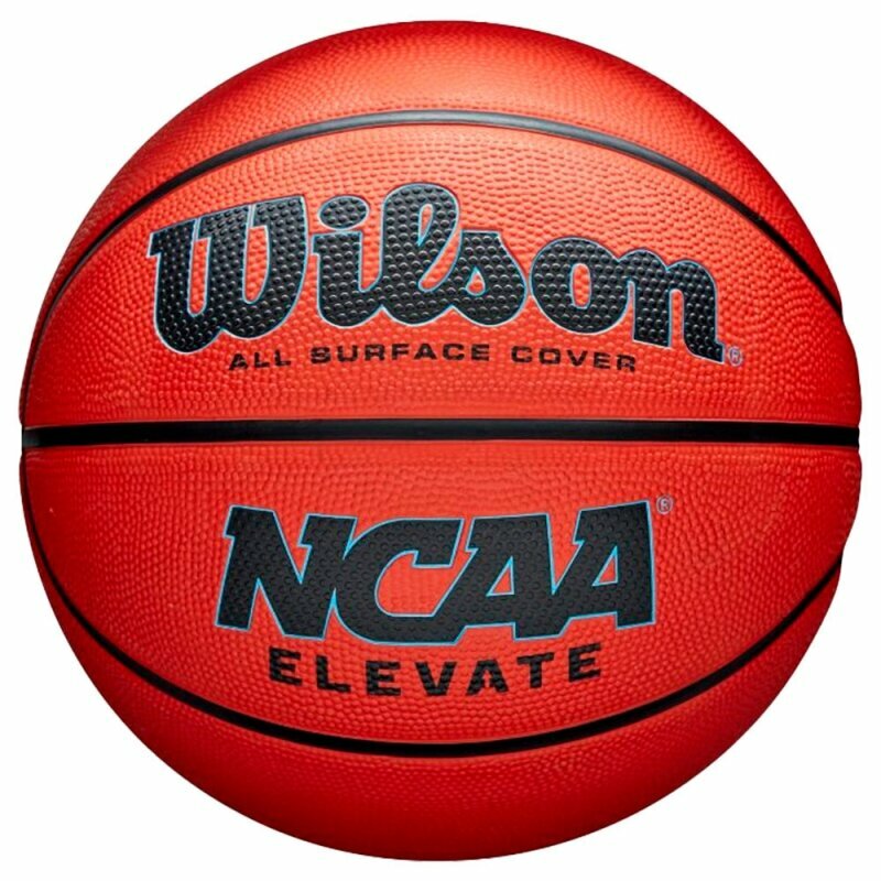 Мяч баскетбольный WILSON NCAA Elevate, WZ3007001XB7, размер 7, резина, бутиловая камера, оранжевый-черный