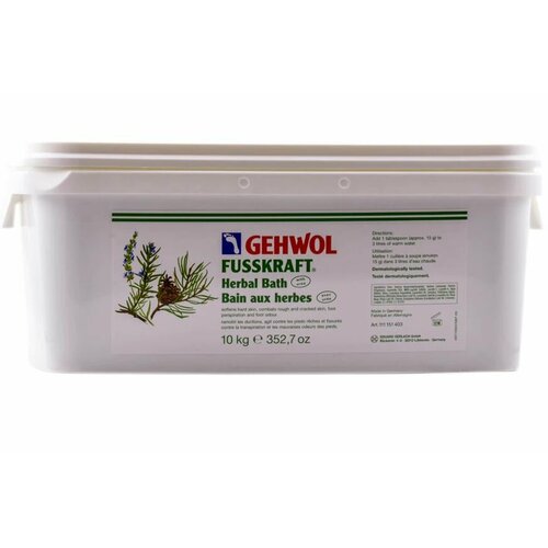 Ванна для ног травяная Gehwol Fusskraft Herbal Bath 10000 г