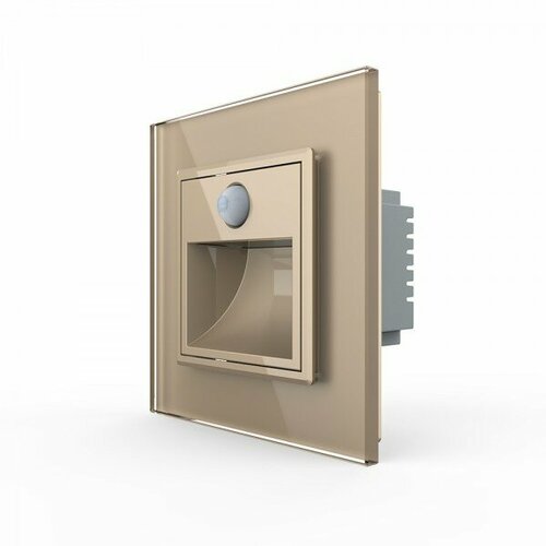 VL-C701JDRG-13 Подсветка лестницы, пола Livolo с датчиком движения Золотая