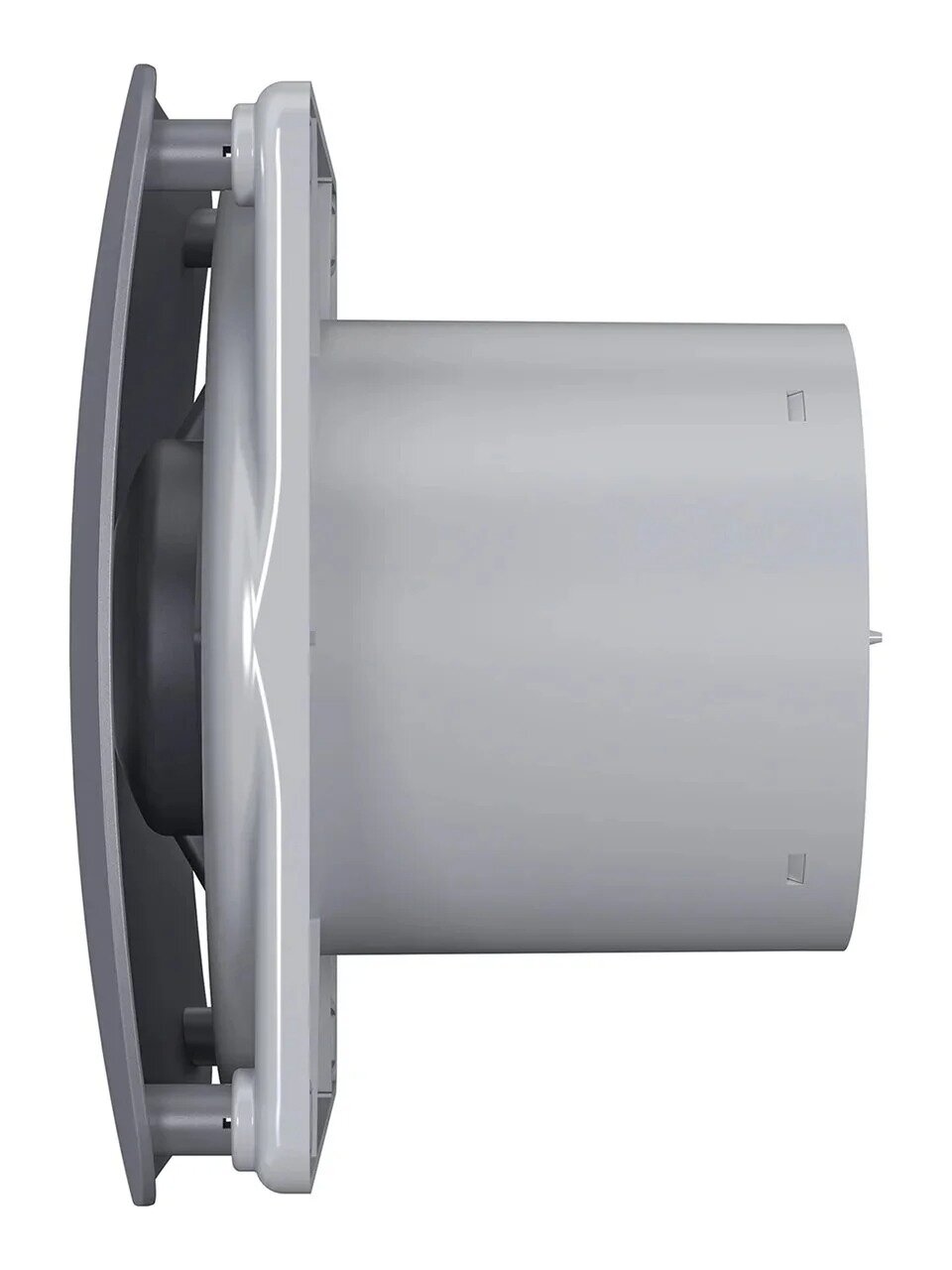 Вентилятор D100 RIO 4С с обратным клапаном Dark gray metal DICITI - фотография № 9
